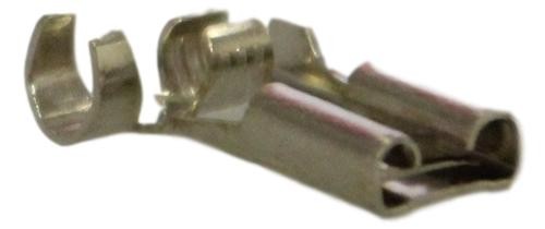 Flachsteckhülse 1,0-2,5mm² VPE 100 St.