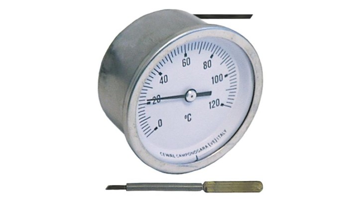 Thermometer Ø 60mm 0 bis+120°C
