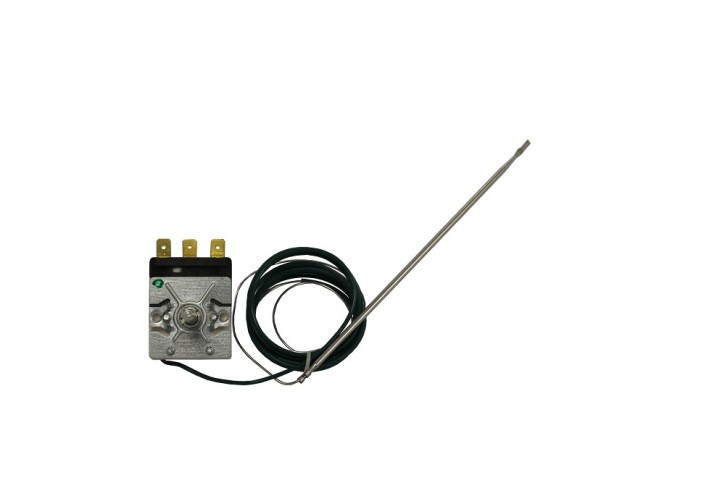Thermostat with changeover contact 30-125°C 1-pole