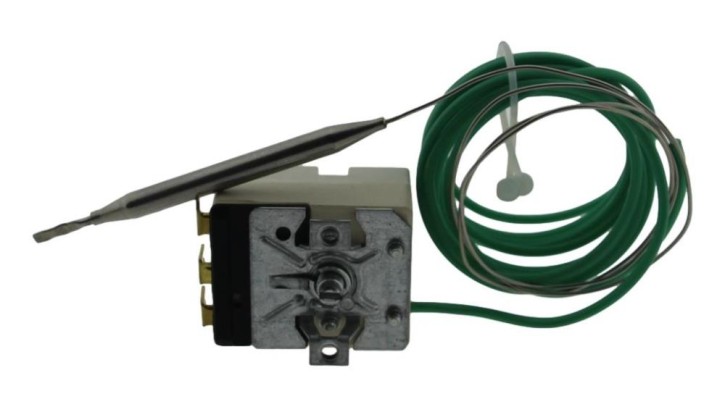 Thermostat with changeover contact 31-110°C 1-pole