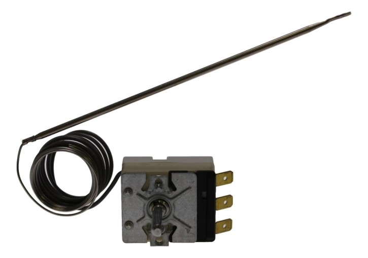 Thermostat with changeover contact 50-280°C 1-pole