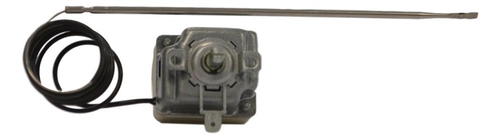 Thermostat with changeover contact 30-86°C 1-pole