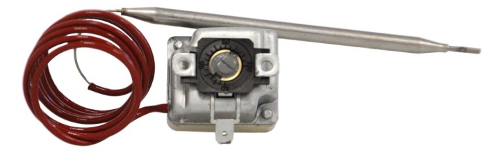 Thermostat with changeover contact 70°C fixed 1-pole