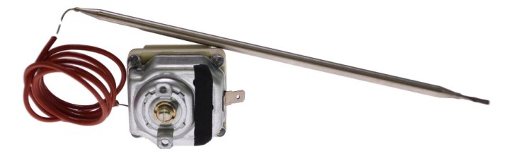 Thermostat with changeover contact 30-90°C 3-pole