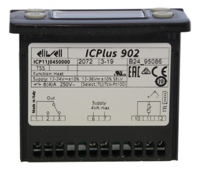 Electronic controller EliwellICPlus 902 Pt100 12/24V AC/DC