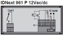 IDnext961 P NTC(PTC/Pt1000), 12Vac-dc